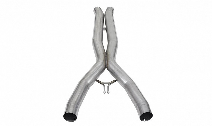 CORSA 3.0" CAT CONNECT X-PIPE INCREASES FLOW | 2014-19 CORVETTE C7, Z06, ZR1, GS