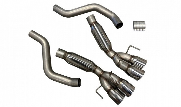 2005-2013 CORVETTE C6 STAINLESS STEEL AXLE BACK EXHAUST