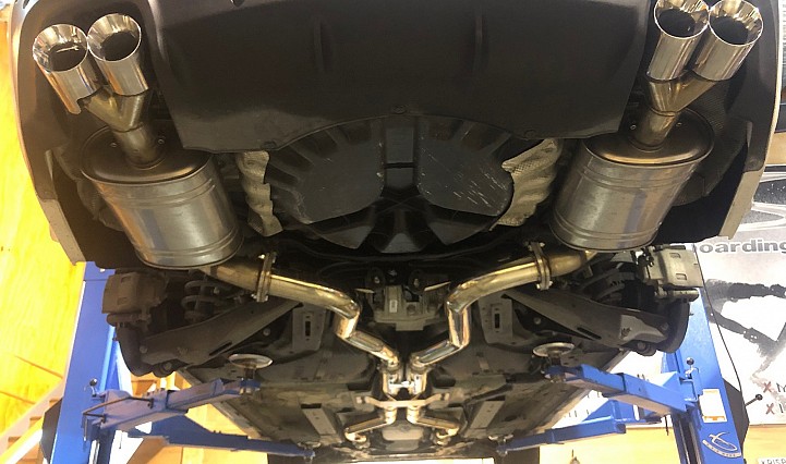 VE & VF V8 CAT BACK BIG BORE EXHAUST