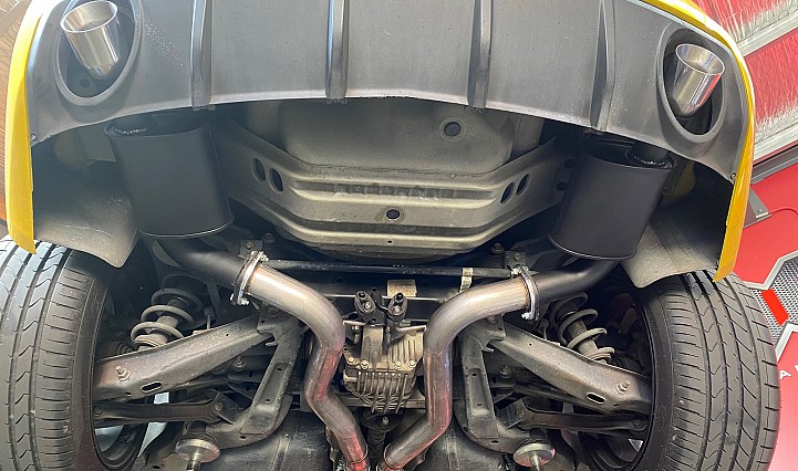 CAMARO 5TH GEN V8 CAT BACK ULTIMATE BIG BORE EXHAUST 